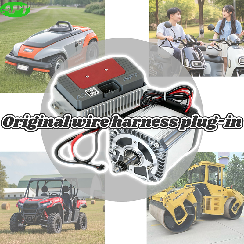 Schéma párování ovladače a motoru